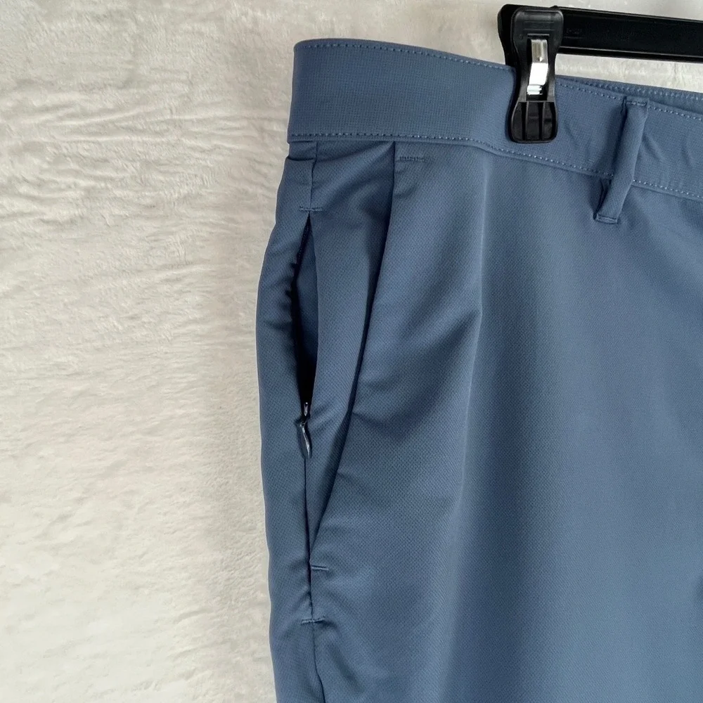 Banana Republic Golf Pants Men 40x29 Blue Gray Performance Active Trousers
